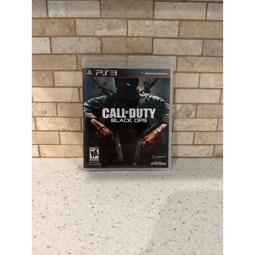 Call of Duty Black Ops Sony PlayStation 3 PS3 Video Game Complete Tested